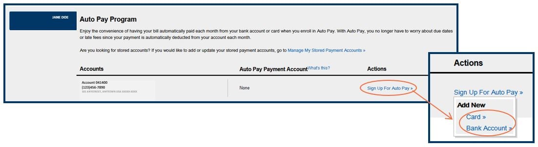 Auto Payment