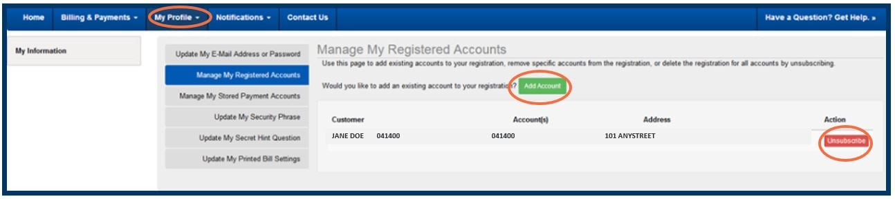 Manage Registered Accounts 3-1